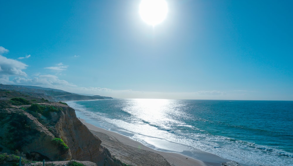 blue sea under blue sky during daytime