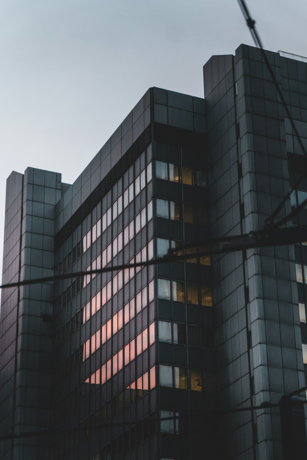 brown and black concrete building