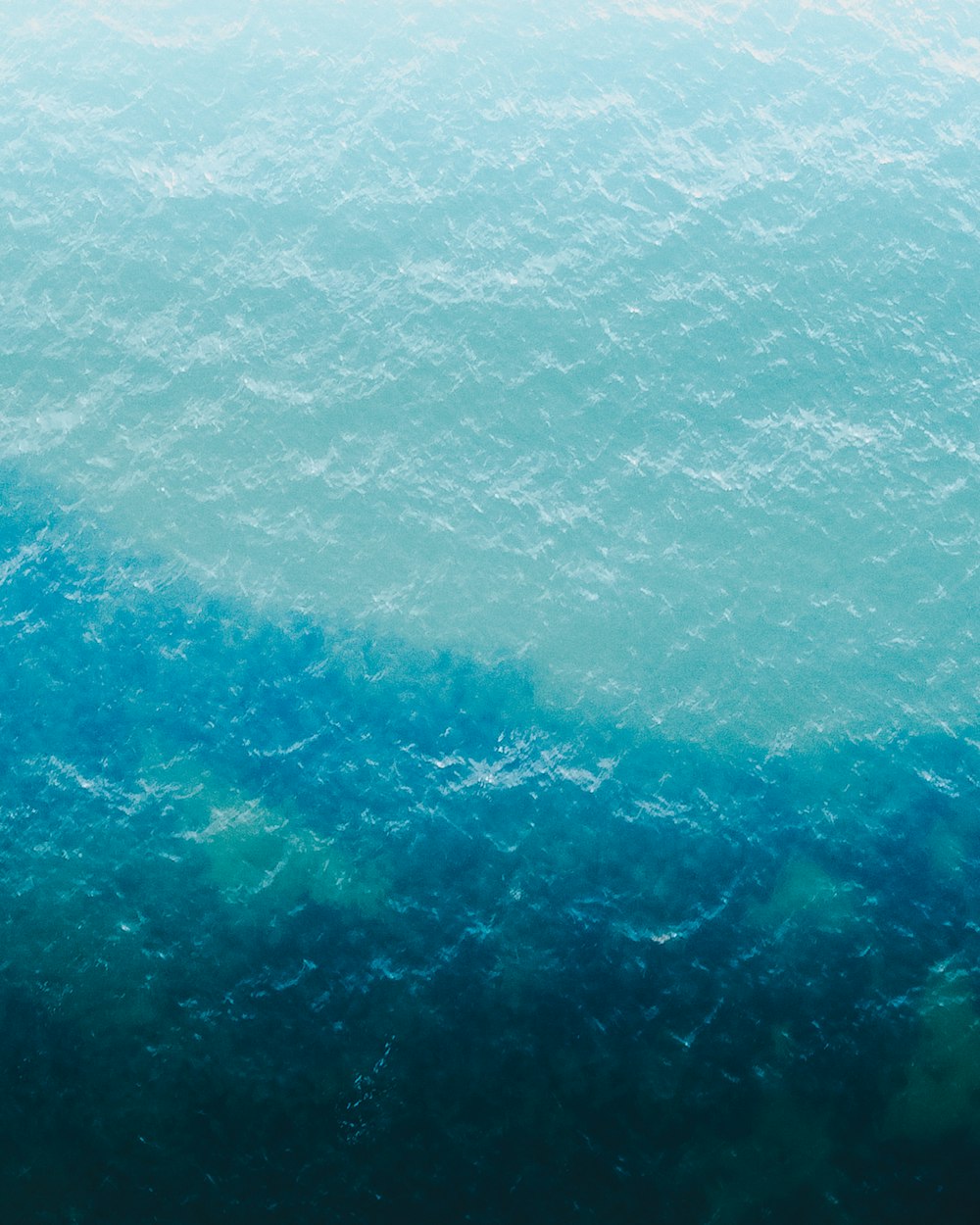 aerial view of ocean during daytime