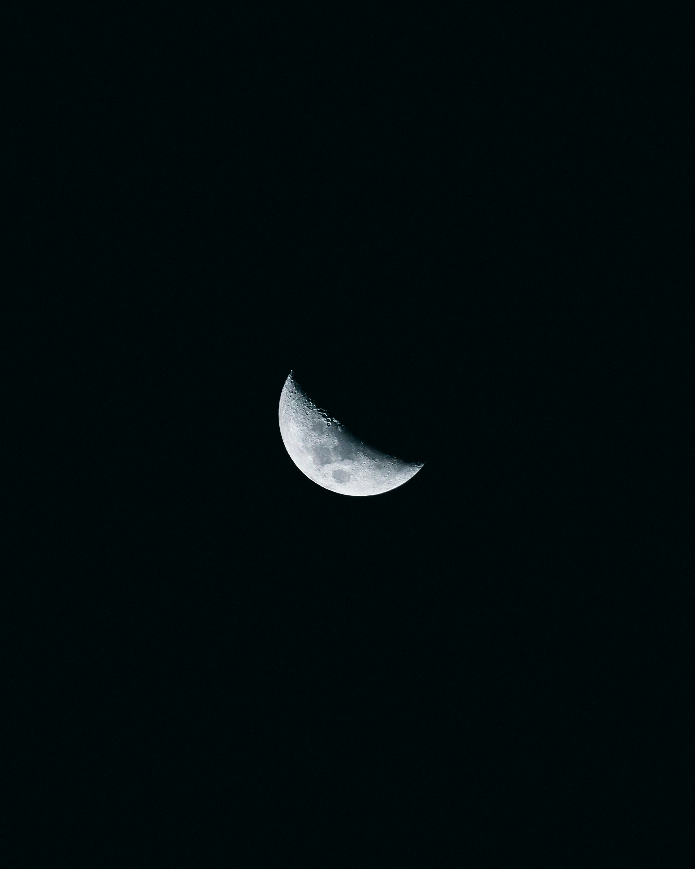 black-and-white-half-moon