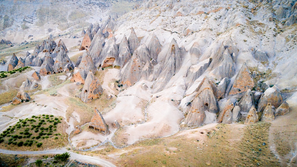 white and brown mountains during daytime