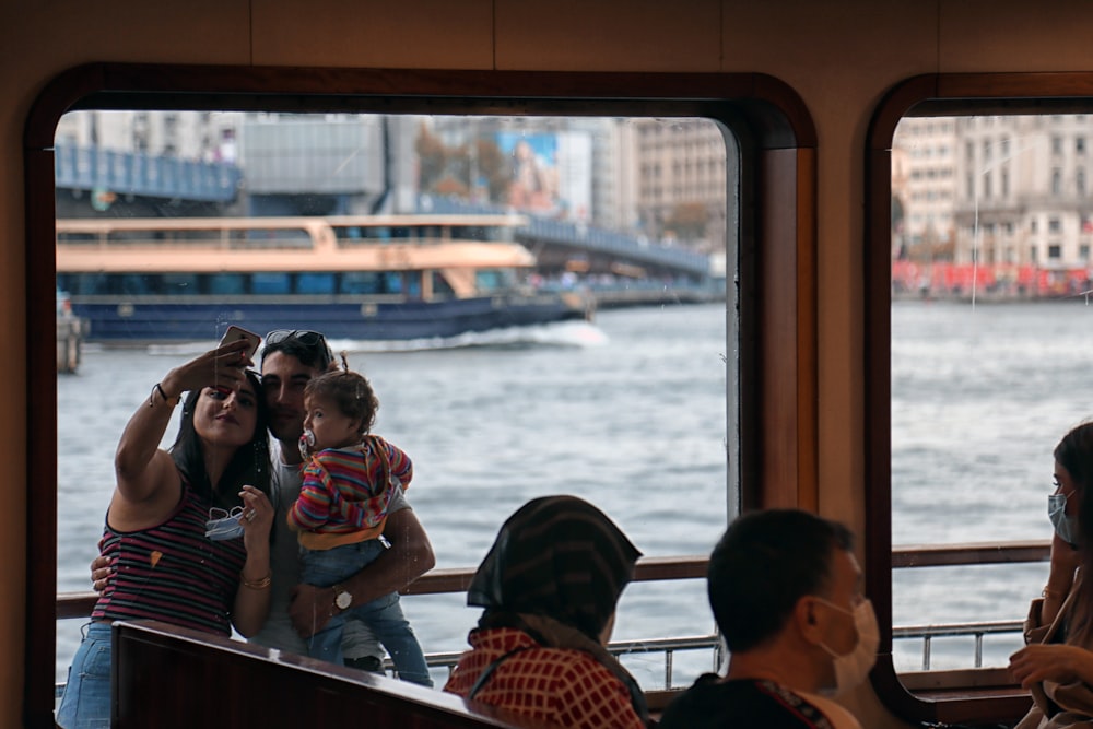 people sitting on boat during daytime