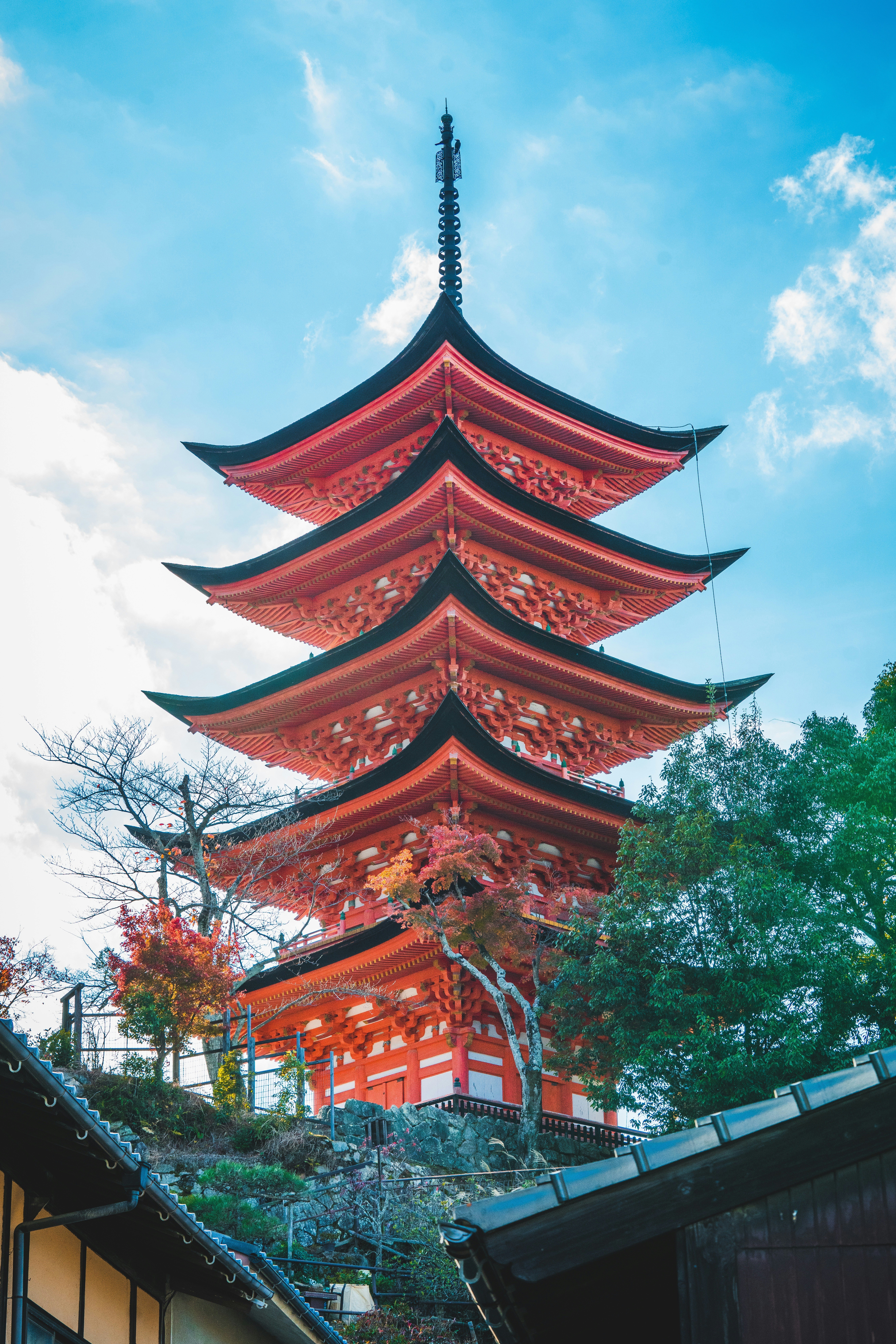 brown and beige pagoda temple