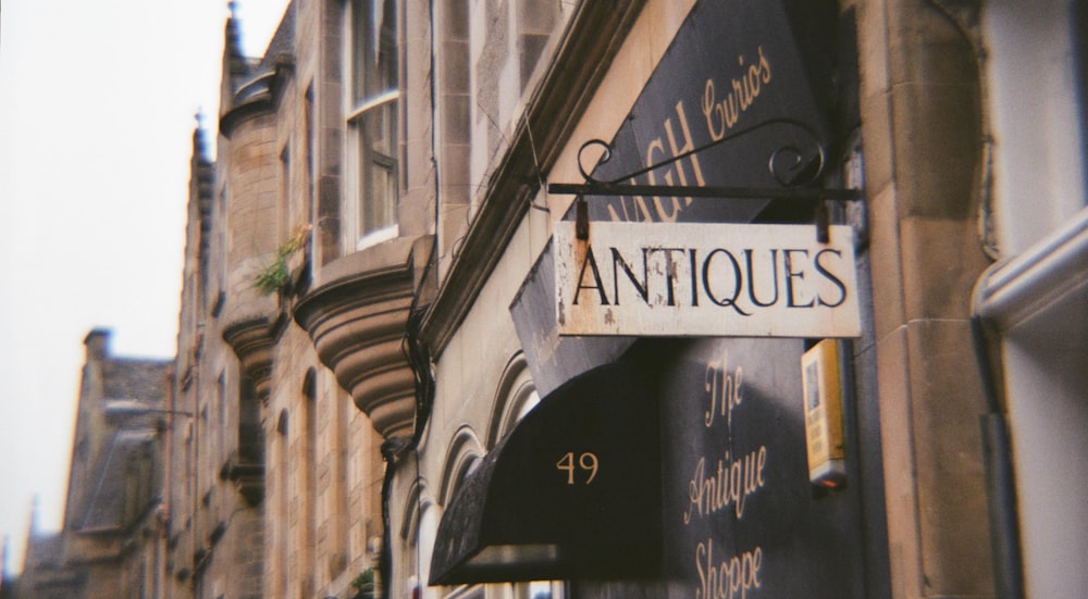 black and white wooden signage