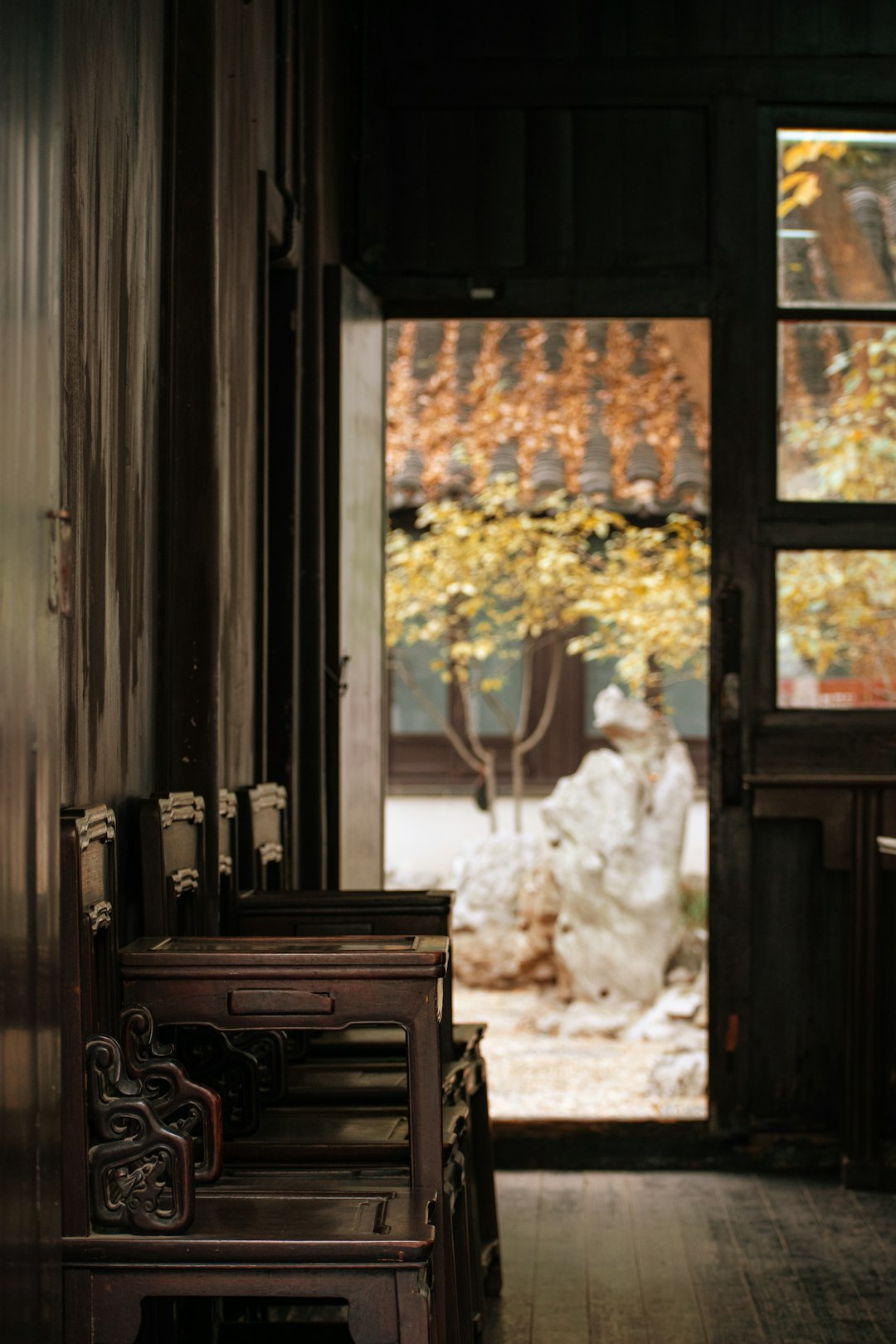 black wooden cabinet with mirror