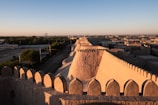 A serene morning view of the ancient City Wall of Xi’an with soft sunlight.