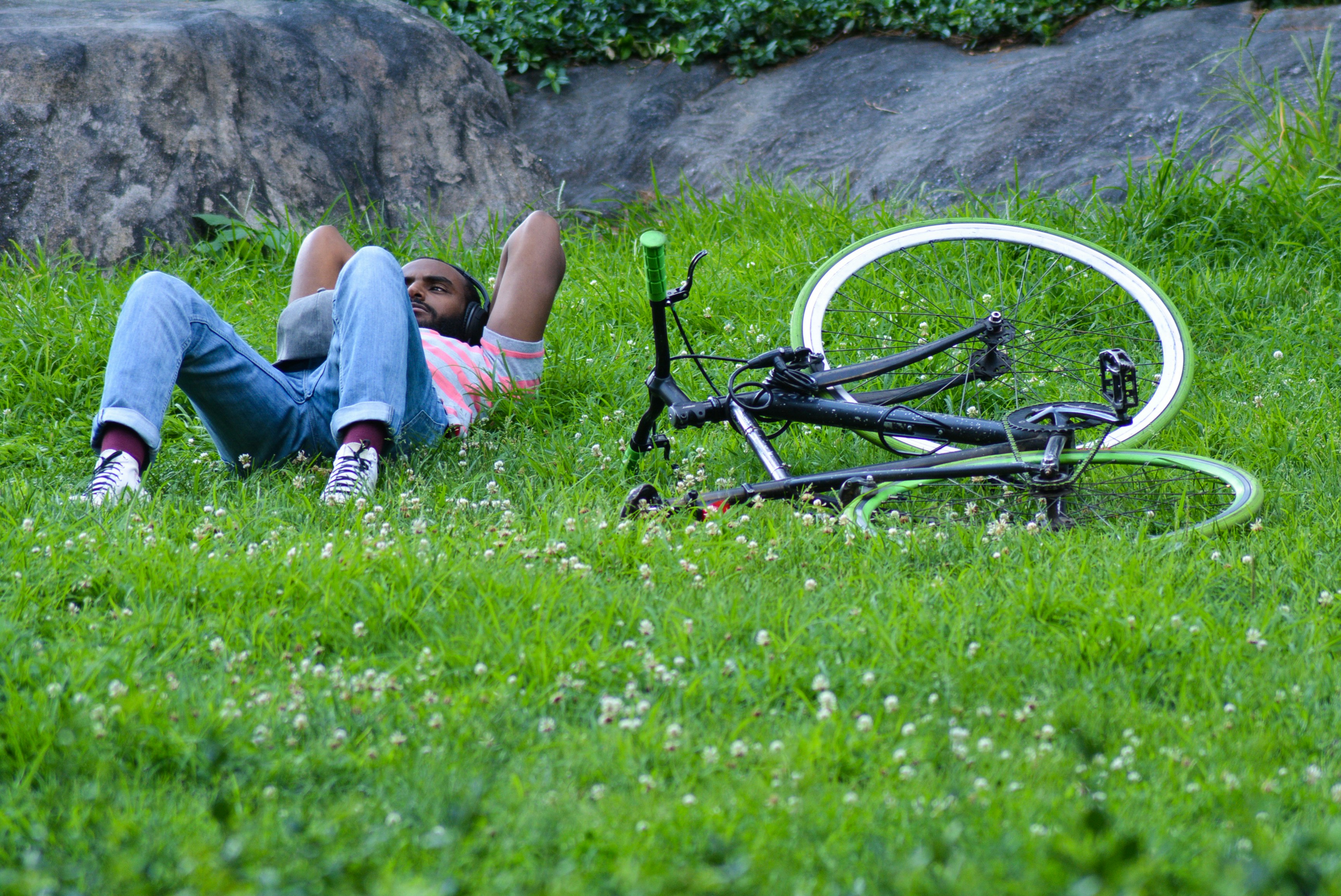 A Man and his Bike photo by @FlowClark - for more, visit: FlowClark.com