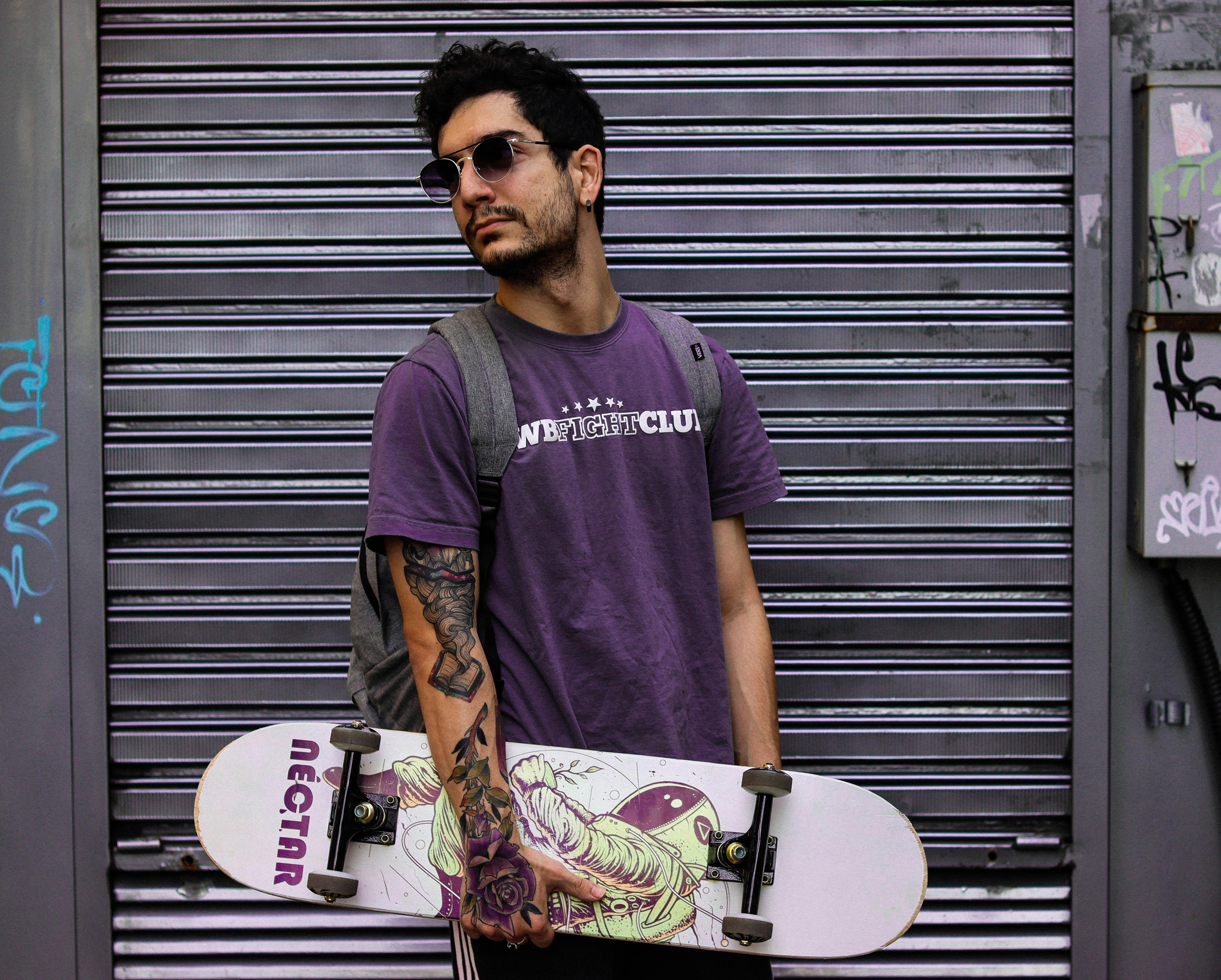 purple composition.