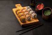 Tuna crispy rice bites