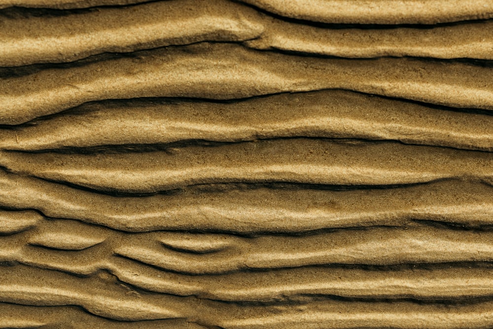 brown and black stripe textile
