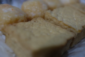 brown bread on white ceramic plate