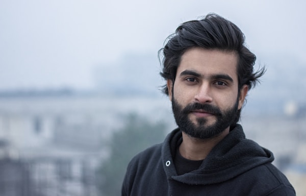 Denim-Hemd mit aufgesetzter Tasche