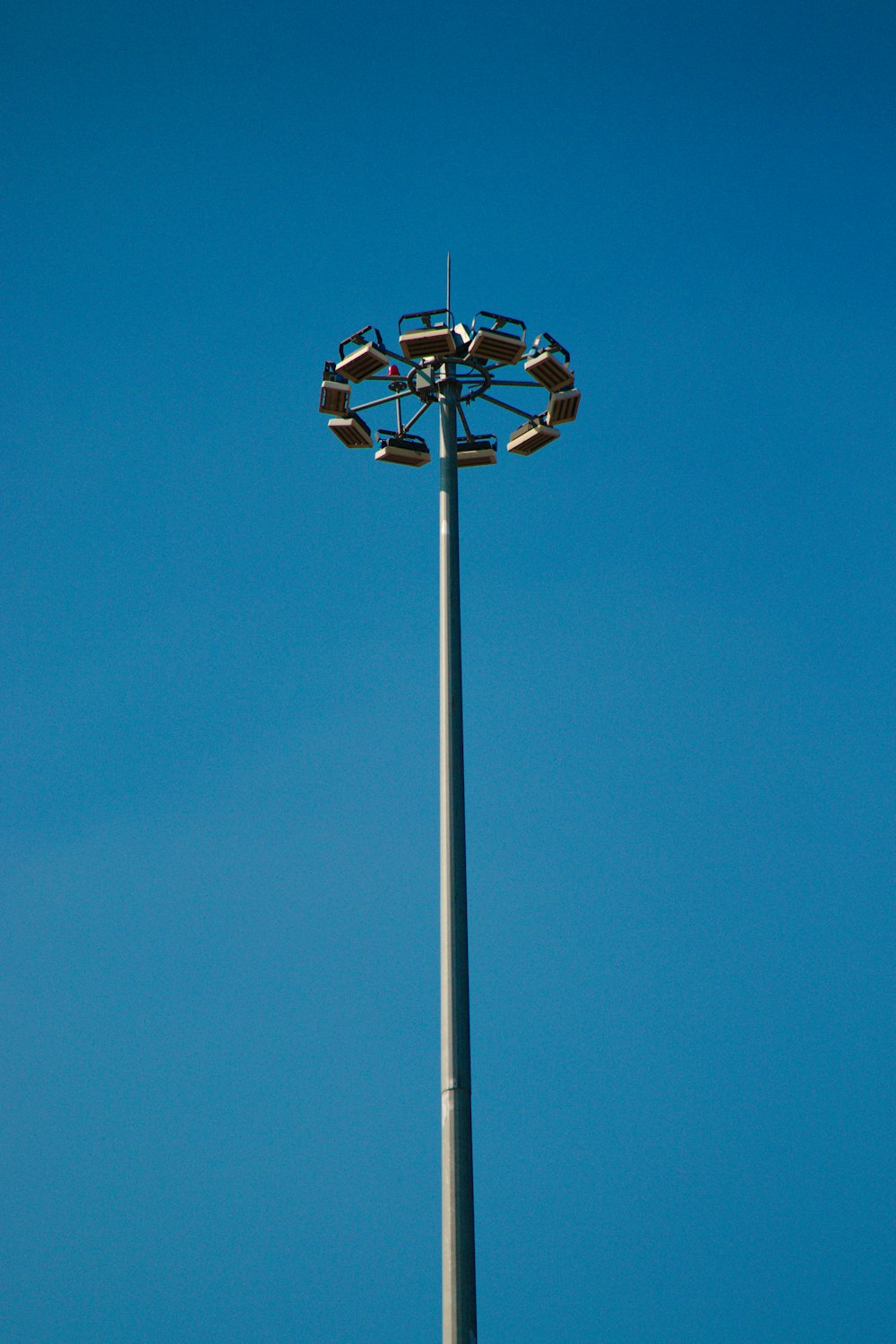 black and gray street light under blue sky during daytime