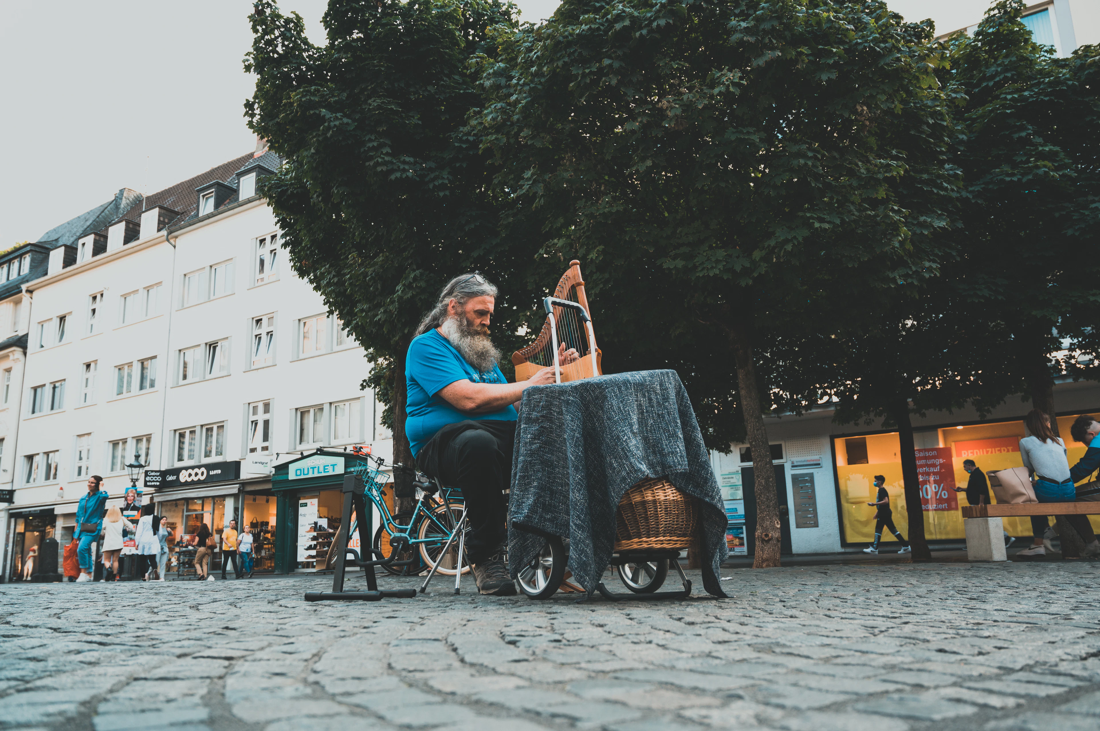 A food market in Cologne