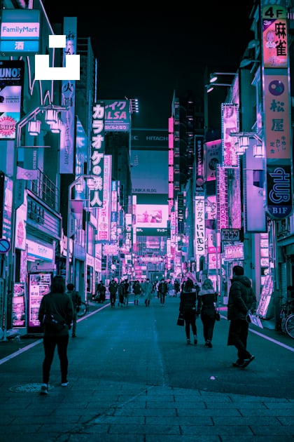 People walking on street during night time photo – Free Tōkyō Image on ...