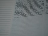 A close-up of a Bible page with text focused in the center. The specific passage includes the words: 'See! he said to all the people. This stone will be a witness against us. It has heard all the words the LORD has said to us. It will be a witness against you if you are untrue to your God.' The text appears in two distinct columns, with a subtle shadow and soft lighting.