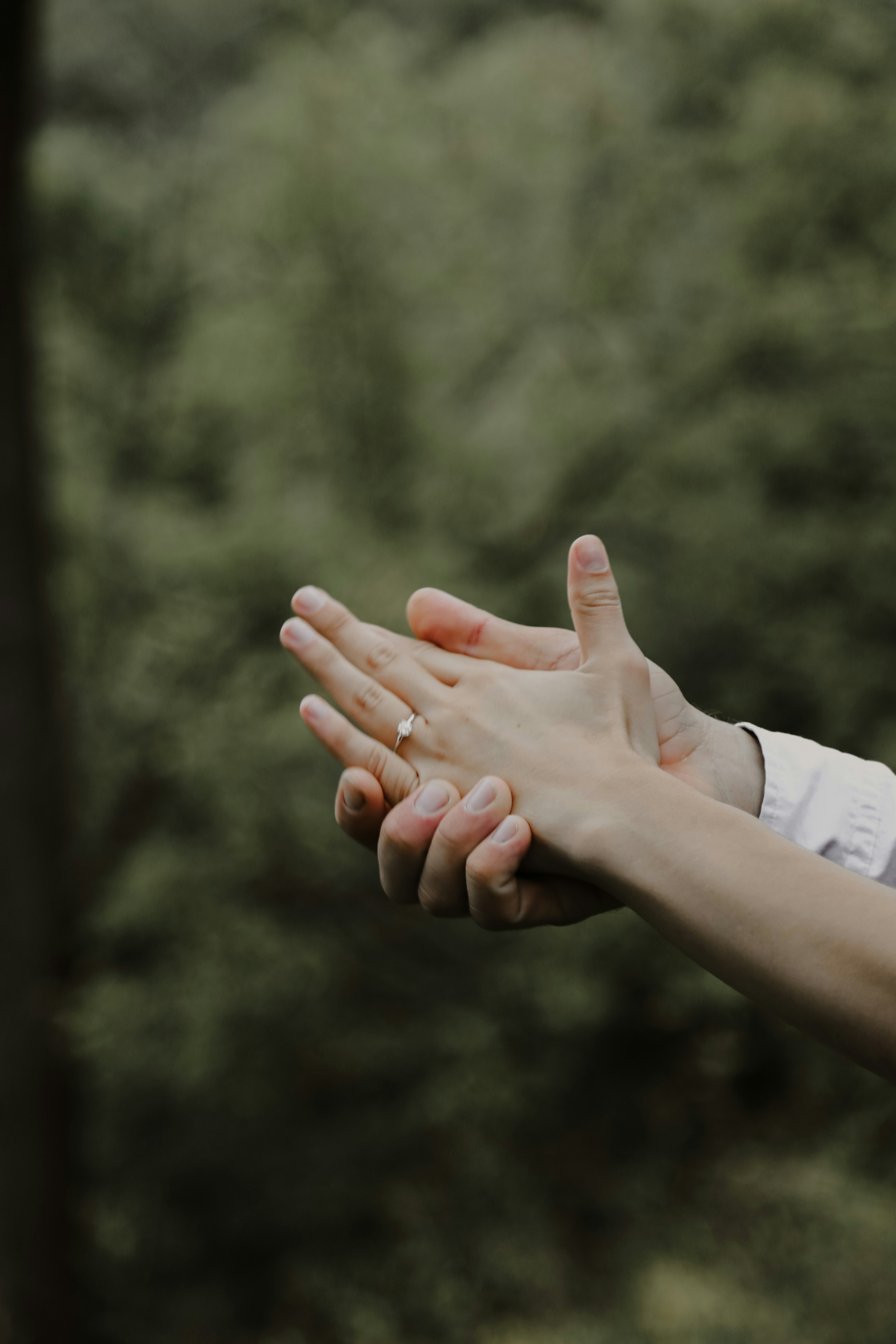 Hand in hand. You and me.