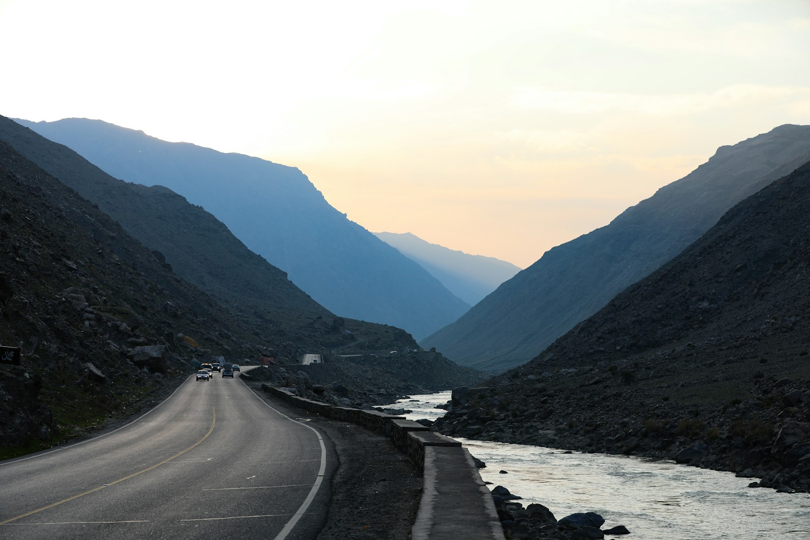 A road in Kabul, Afghanistan (Sohaib Ghyasi via Unsplash)