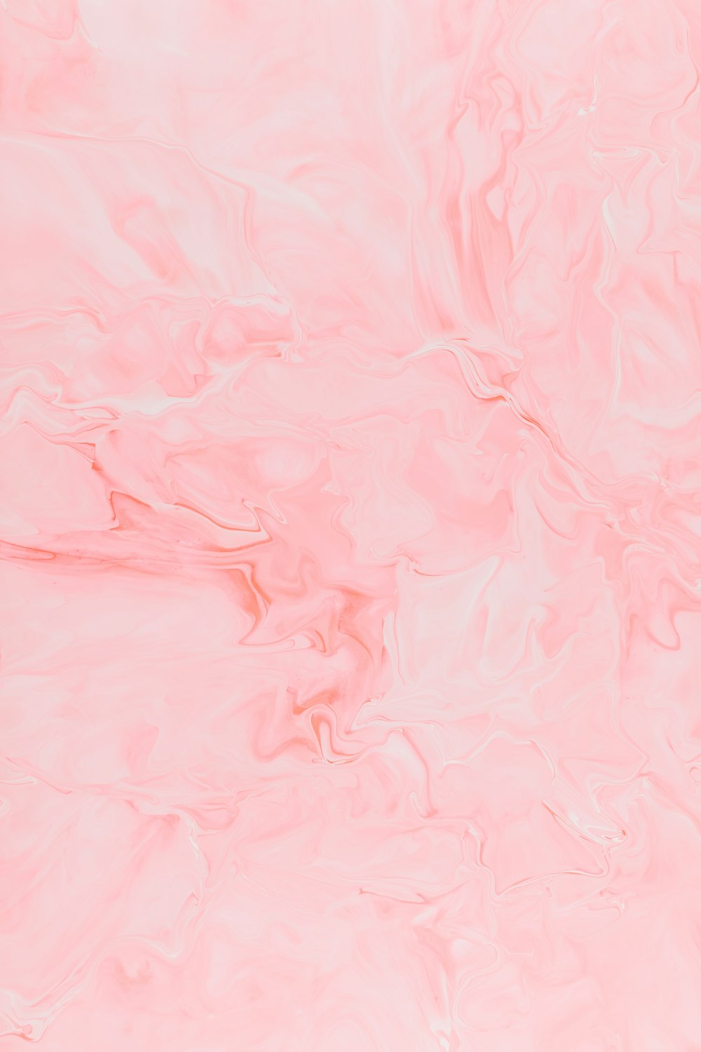 pintura abstracta rosa y blanca