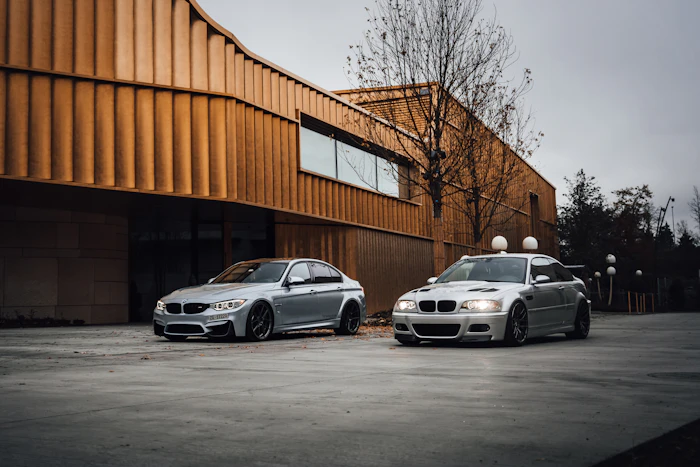 Sedan parked outside