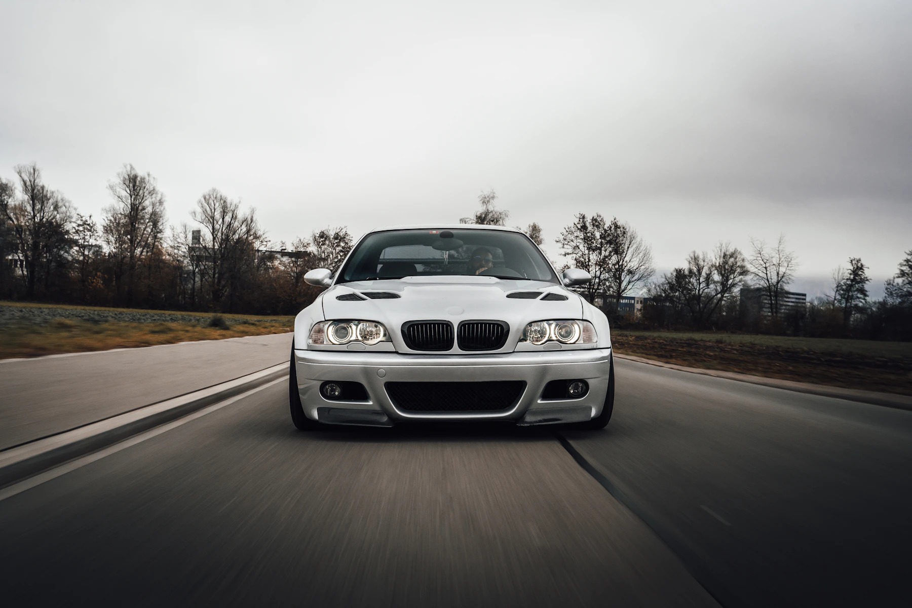 BMW M3 rolling shot