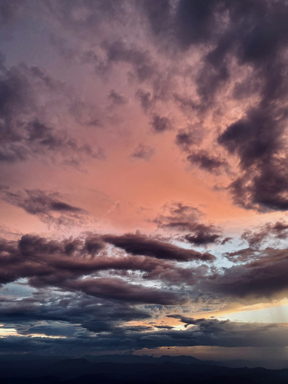 blue sky and white clouds