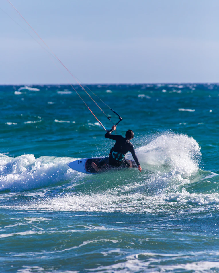 Kite surfing lessons for kids Diani