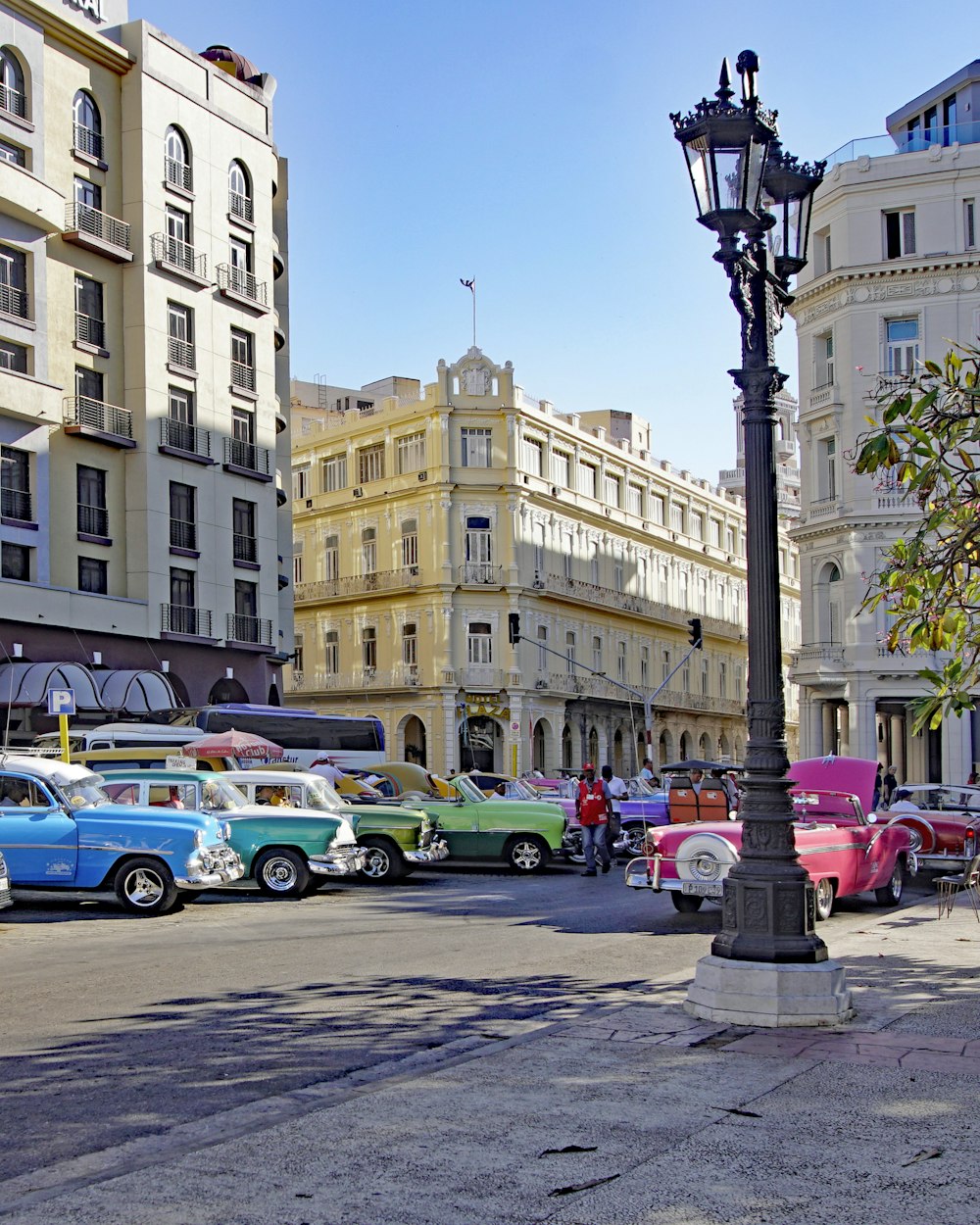 cars parked on the side of the road during daytime