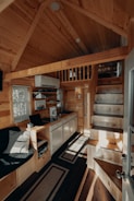 brown wooden chairs and table
