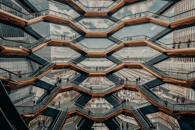brown and white concrete building