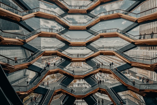 brown and white concrete building