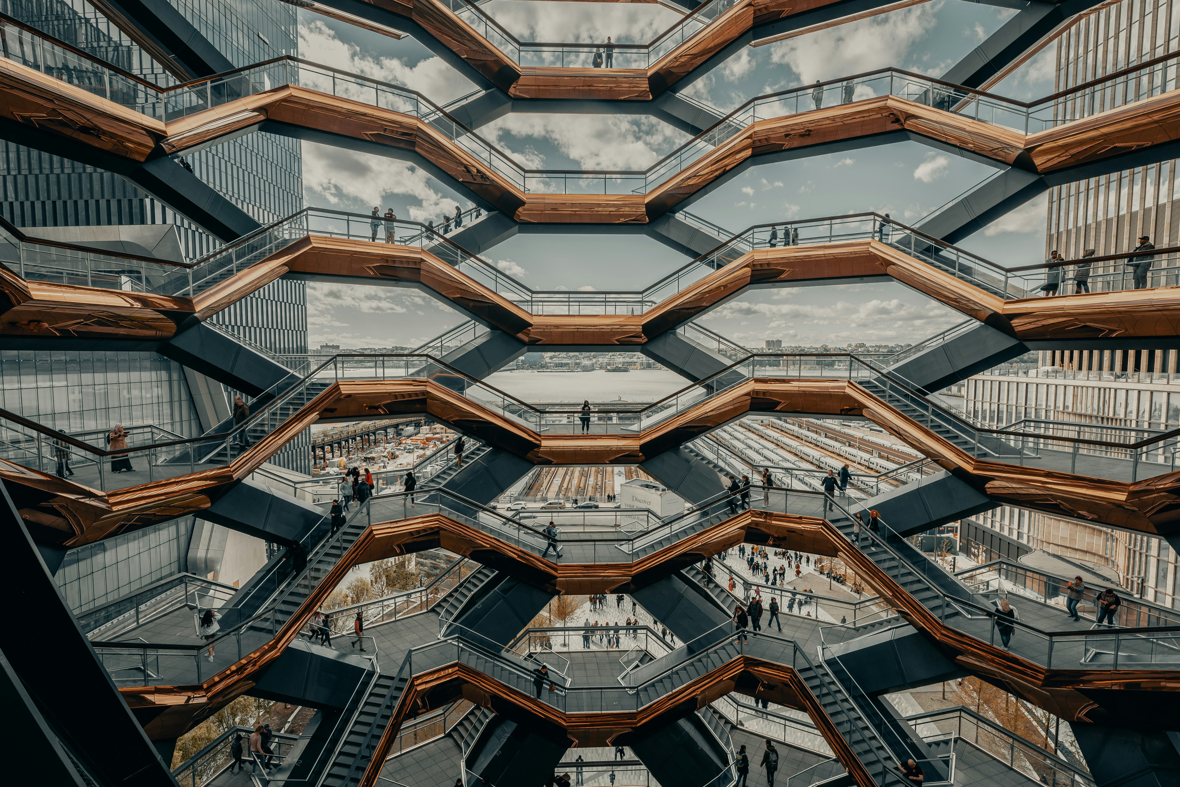 brown and white concrete building