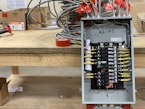 black and gray audio mixer