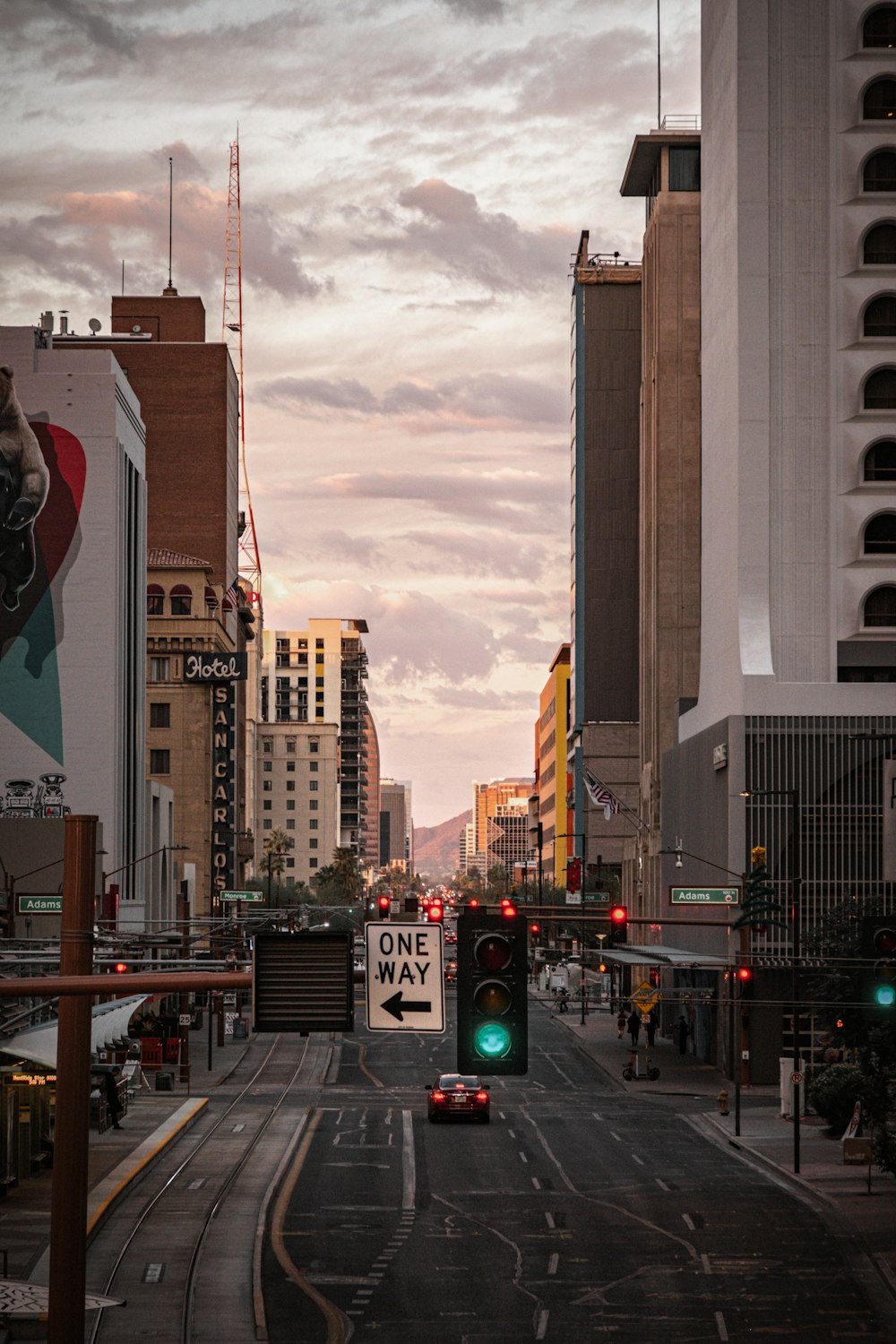 cars on road in city during daytime