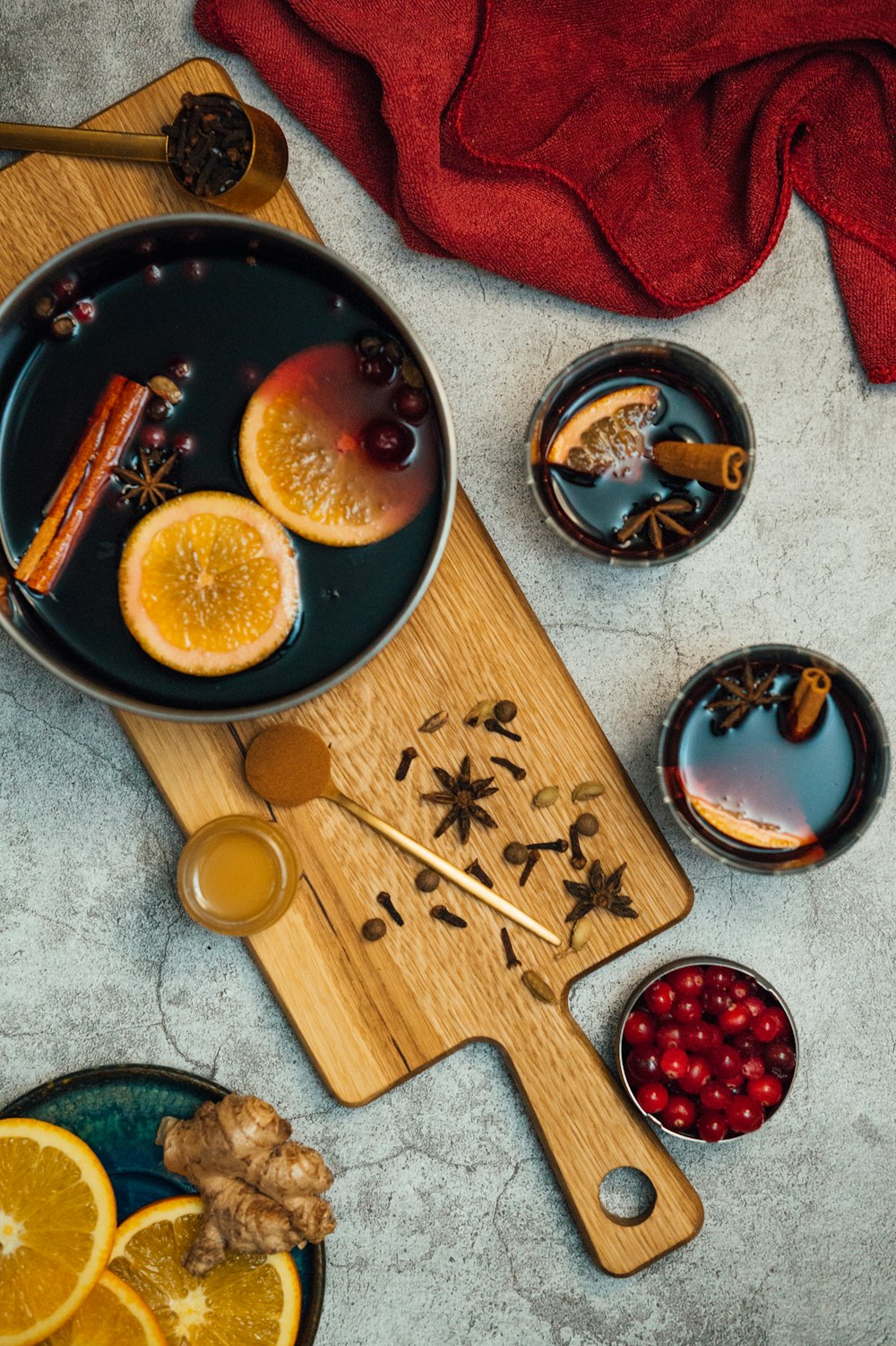 brown wooden chopsticks on brown wooden chopping board