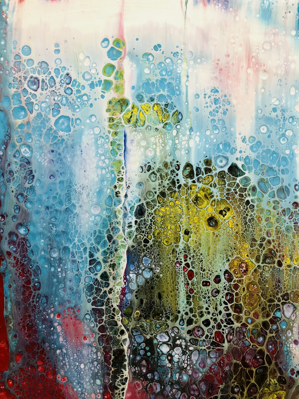 water droplets on glass window