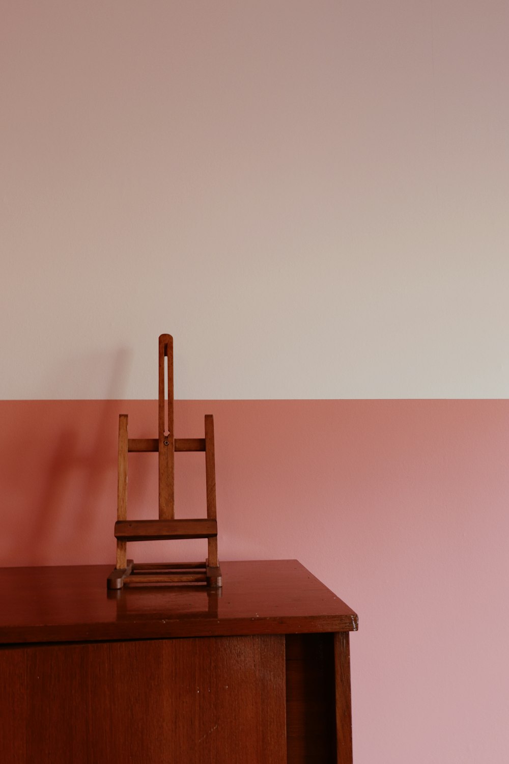 brown wooden chair on brown wooden table