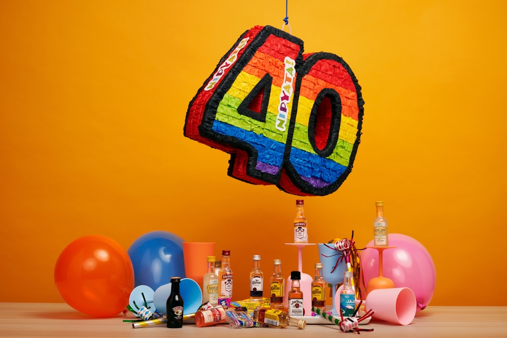 40Esimo Compleanno Con Numeri Bianchi Sfondo Blu Buon Compleanno Banner -  Foto Stock: Foto, Immagini © Fayethequeen93 332923598