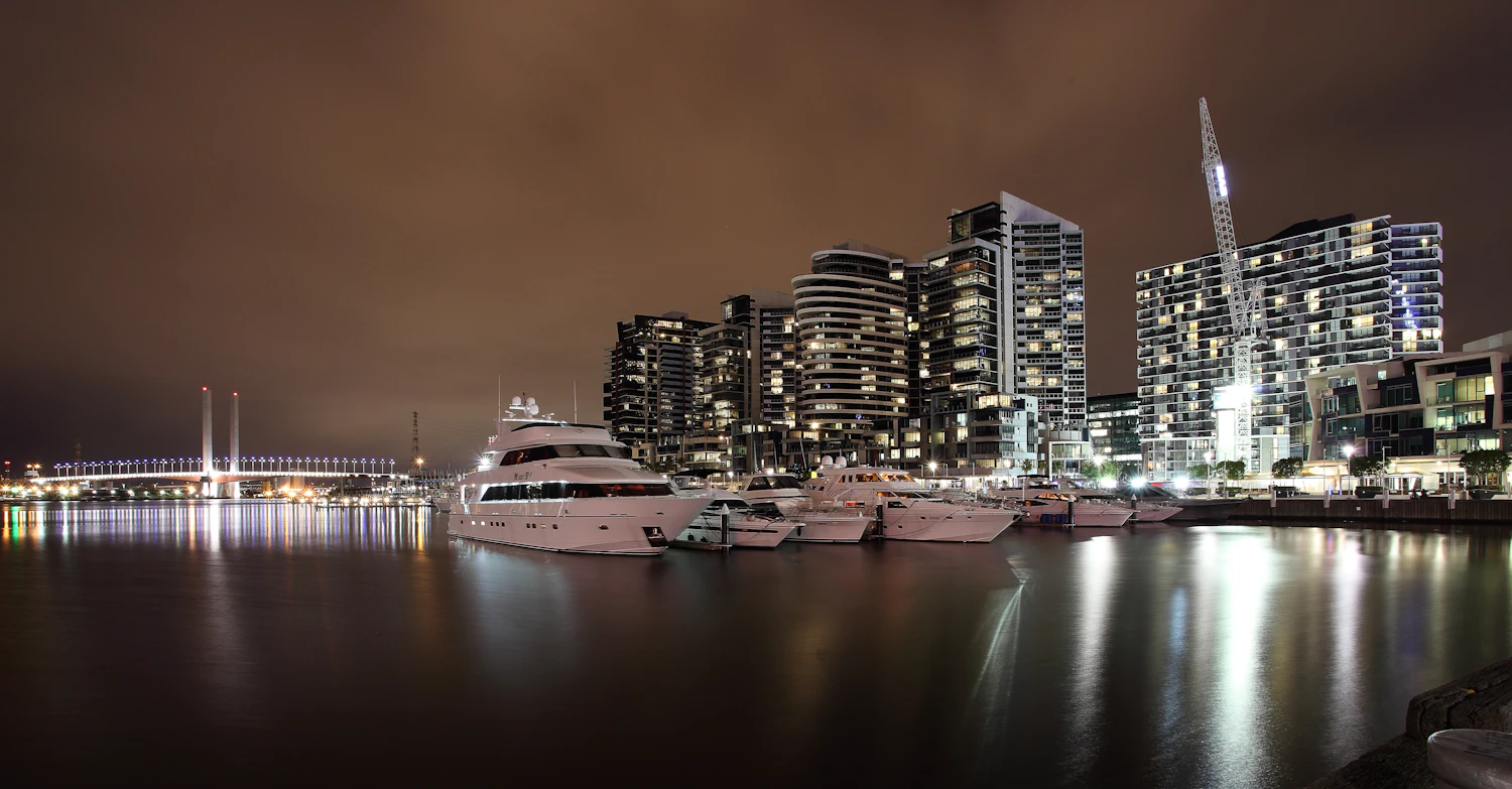 Docklands after dark