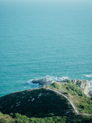 aerial view of ocean during daytime