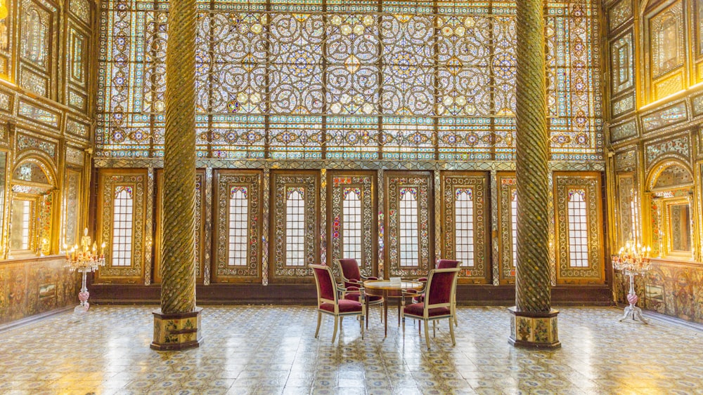 brown wooden chairs on brown wooden floor