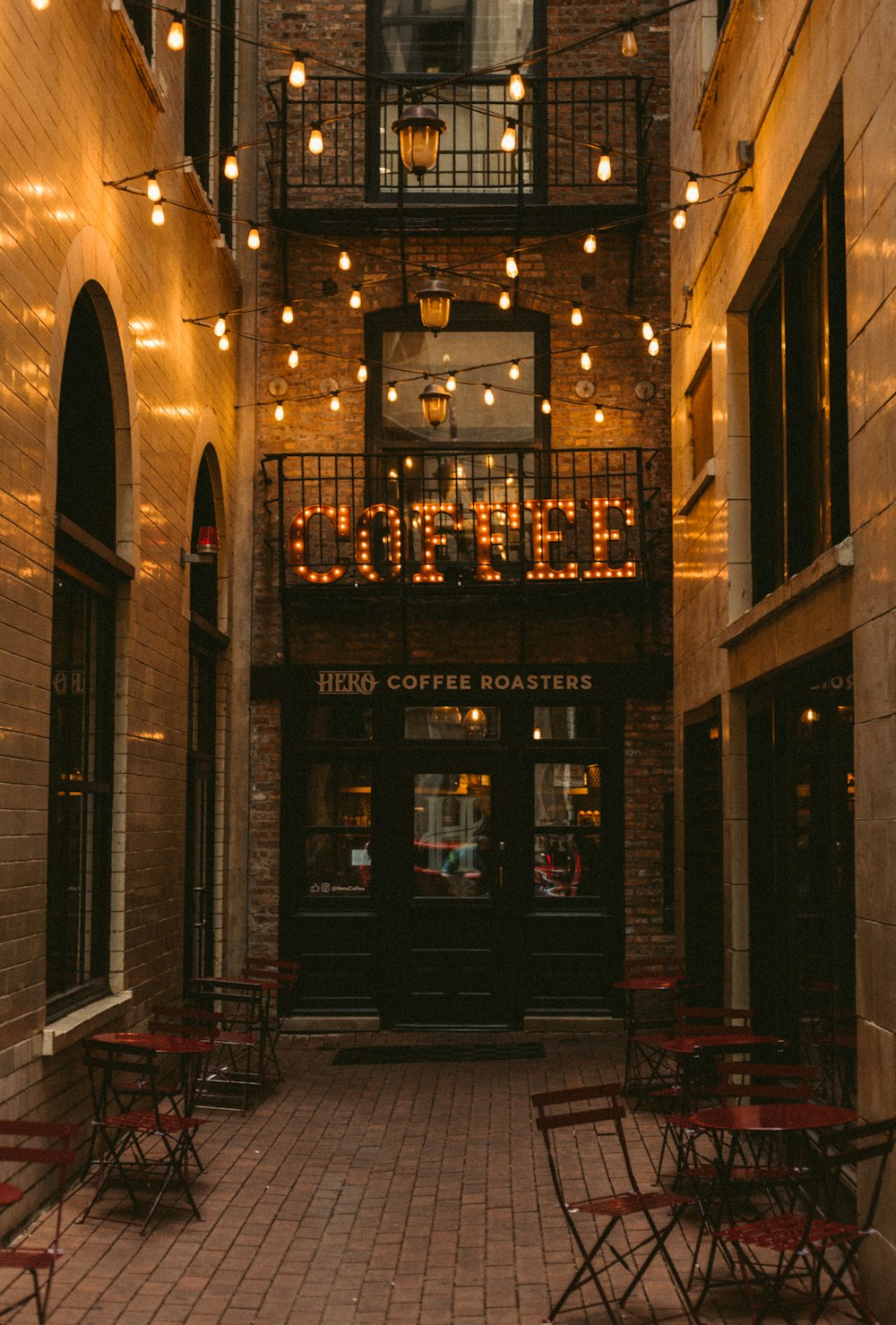 brown and black concrete building