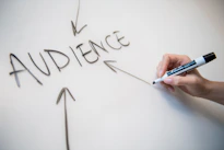 person writing on white paper