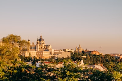 Palacio Real - From Mirador de la Montaña de Príncipe Pío, Spain