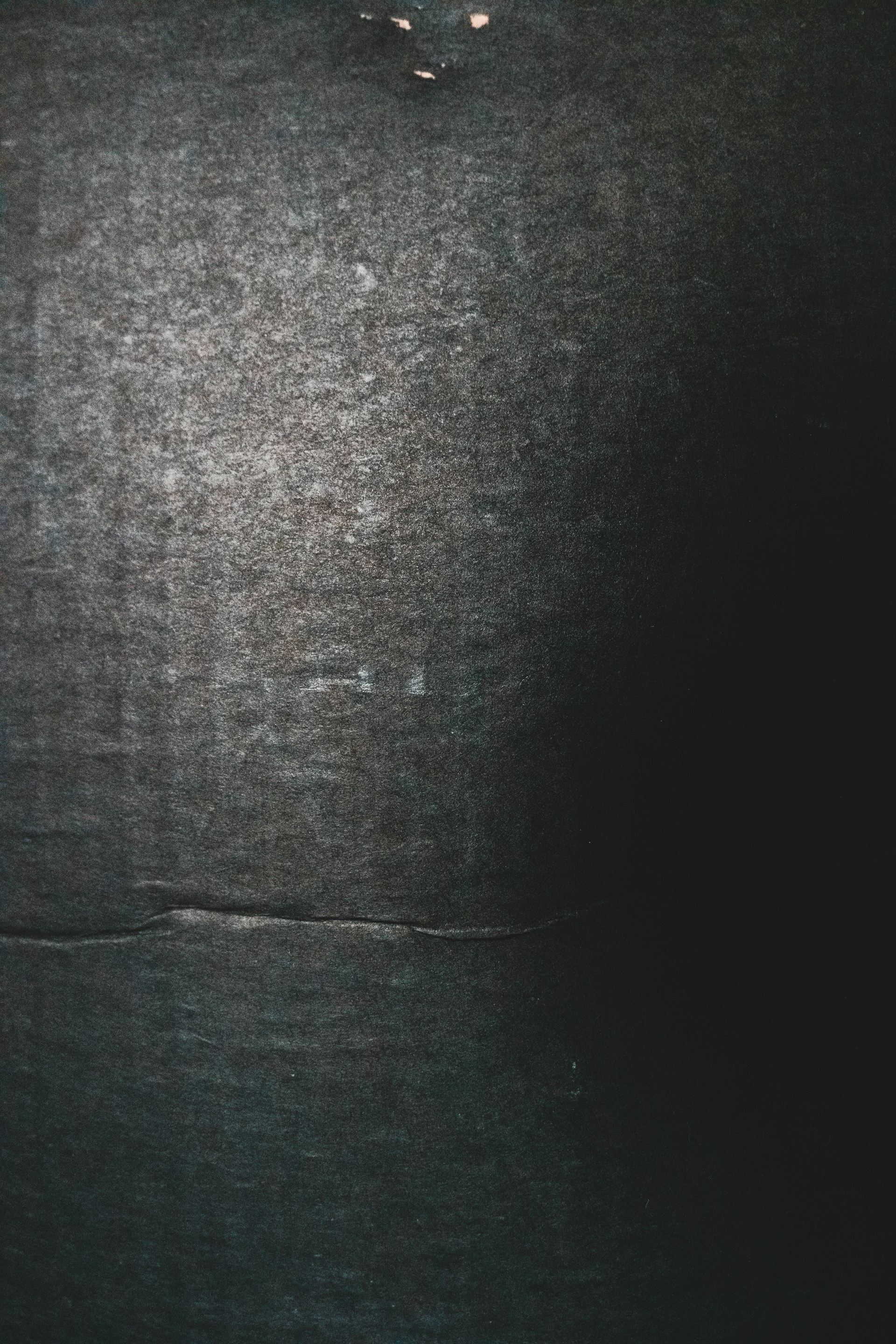 black textile with white background