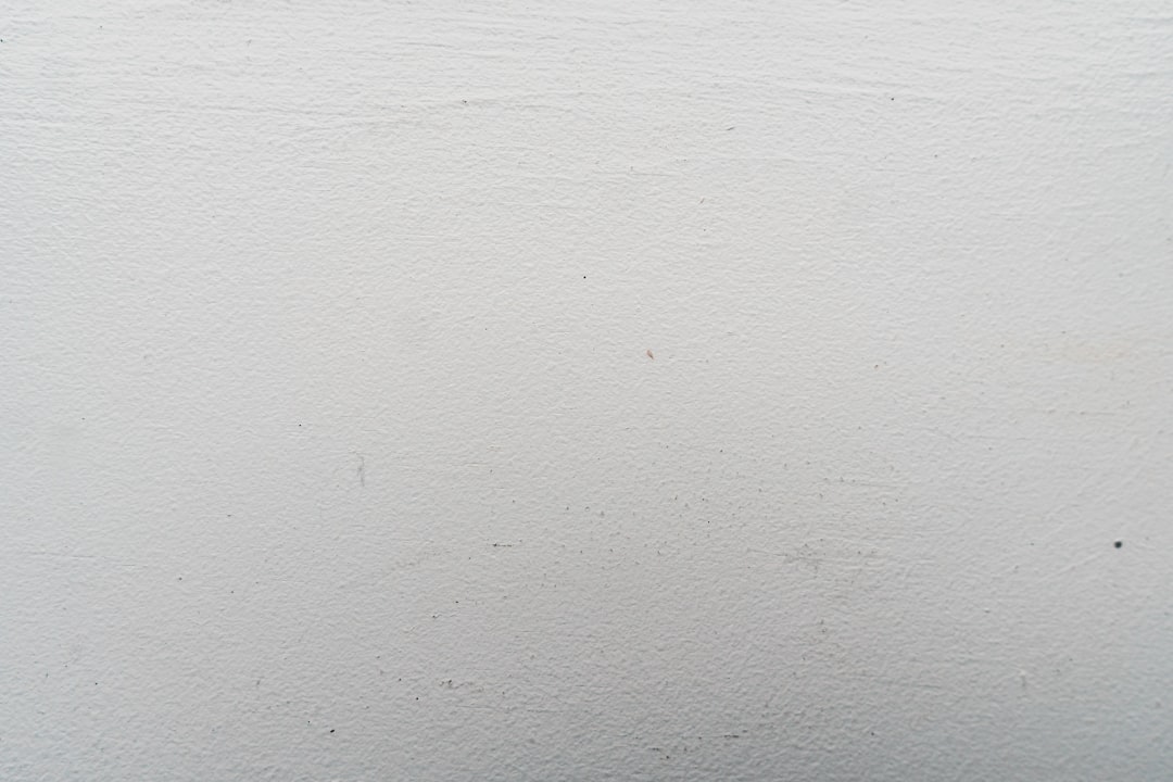 white painted wall with white paint