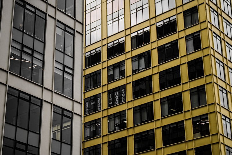 Modern industrial building