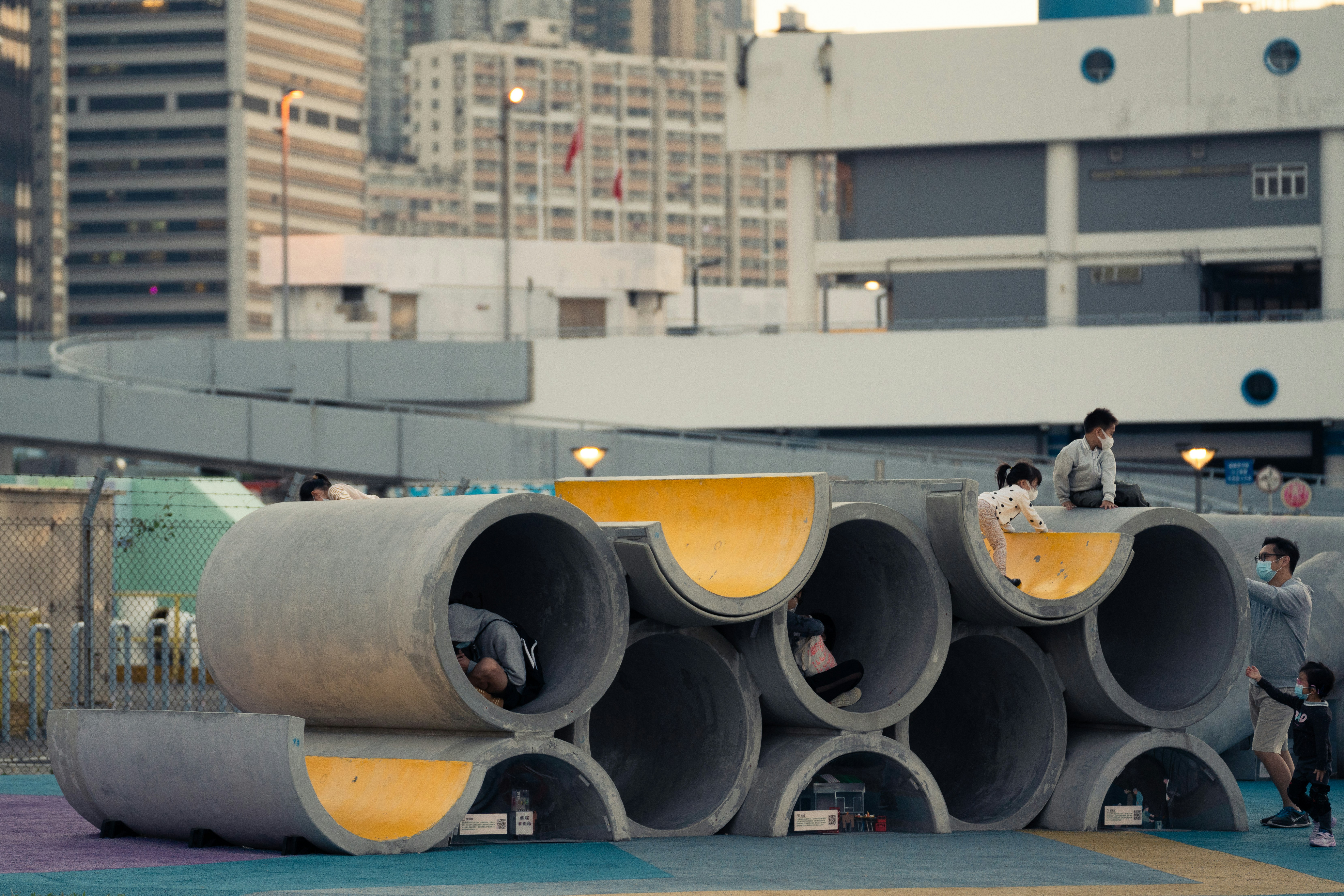 black and yellow metal tank