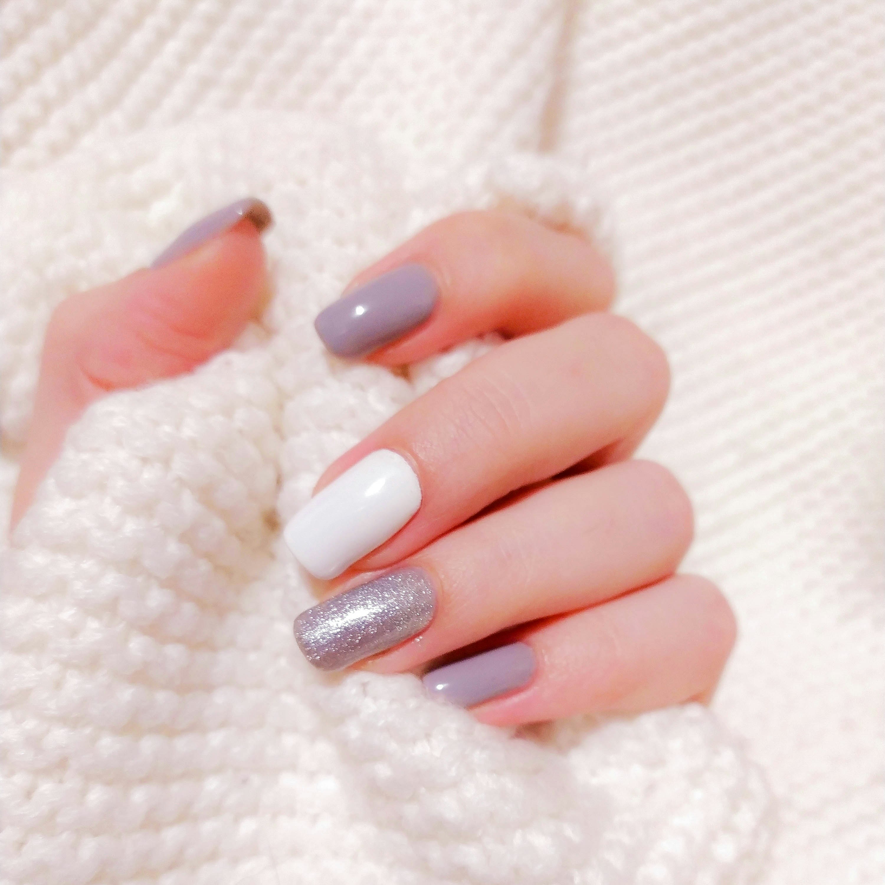 Designer gel manicure at Luxe Nail Bar Oviedo