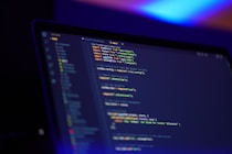 black flat screen computer monitor